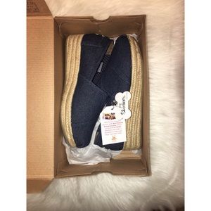 Bob Skechers wedge slip on